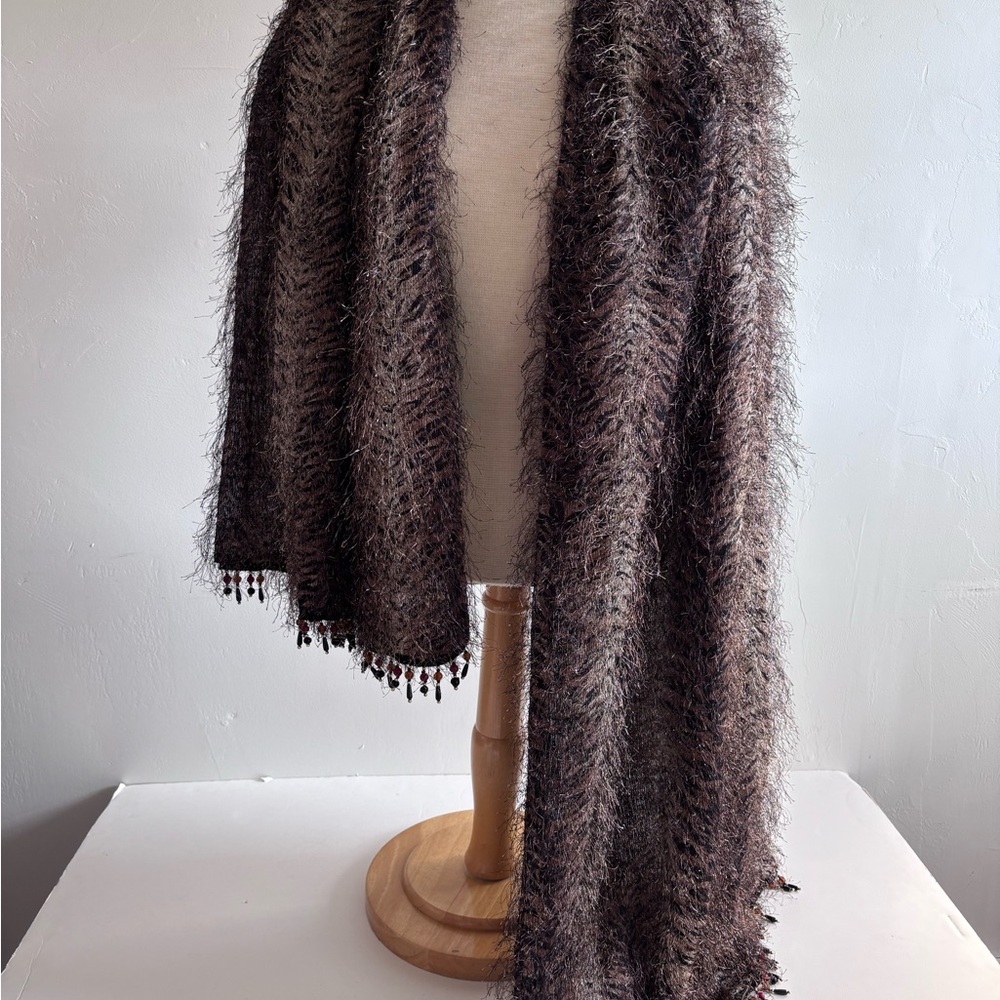 Animal Print Shawl Long Scarf Wrap Throw Tiger